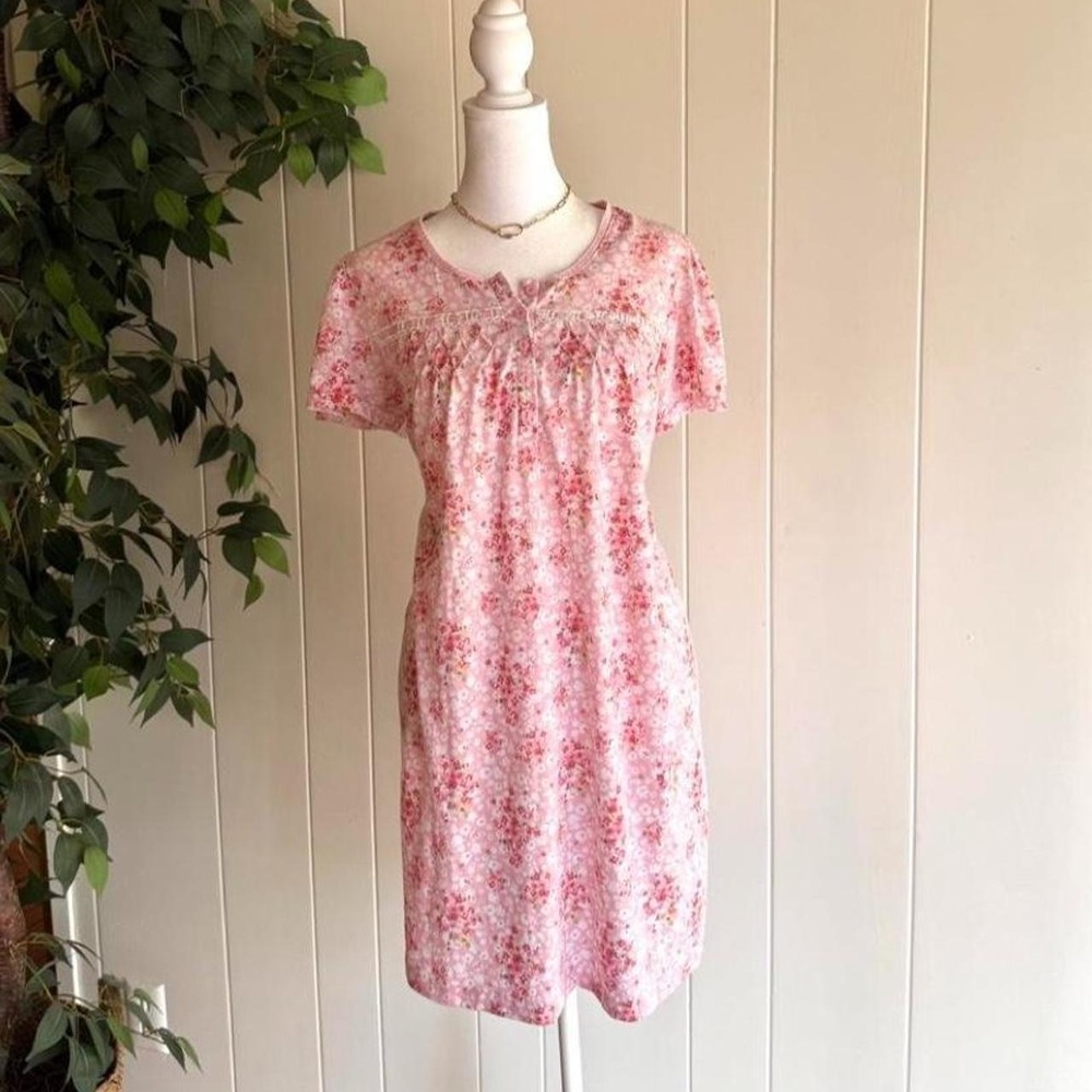 Blair Floral Sleepwear Nightgown Pijama Dress Size Small Cottagecore Babydoll